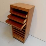 Vintage filing cabinet with roller shutter