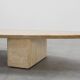 Travertine‑Look Coffee Table by Eichholtz, Germany, 20th Century
