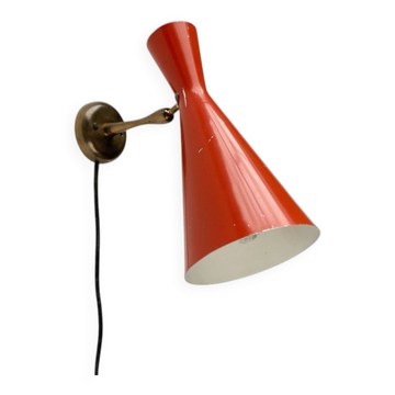 Mid-Century Diabolo Wall Lamps, 1960s, Set of 2