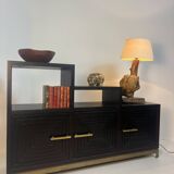 Meuble buffet asymétrique des années 1990