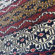 Handmade Afghan rug made with a needle – 175 × 135cm