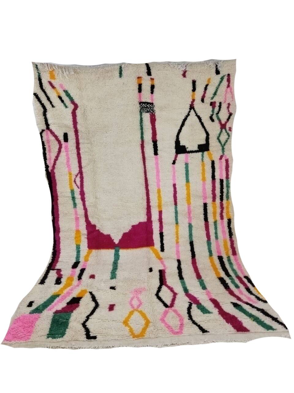 Handmade Moroccan Berber rug 298 X 185 CM