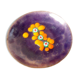 Enamelled copper cup