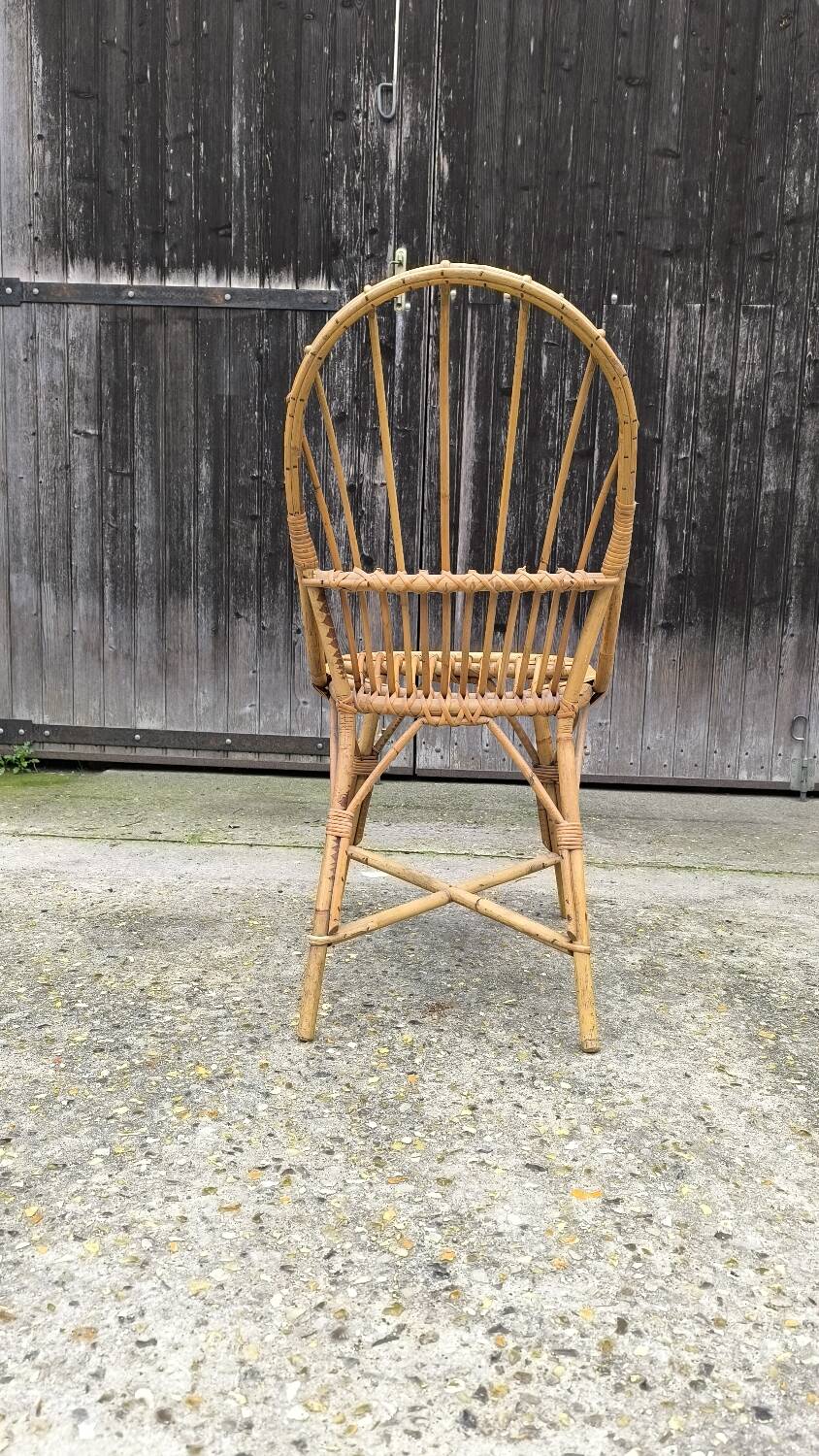 Rattan chair 1960