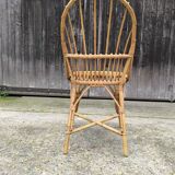 Rattan chair 1960