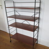 Vintage shelf on wheels 60s