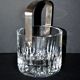Glaçon Avignon ice bucket in Saint-Louis crystal with BAR WHISKY label