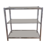 Stretch console glass and chrome