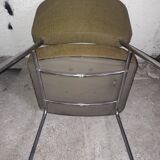 Lot of 6 metal seats 60 '/70 '