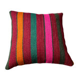 Vintage turkish kilim cushion cover 40 x 40 cm