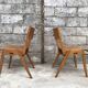 Series of 11 chairs 1950/1960