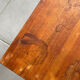 Rectangular wooden coffee table