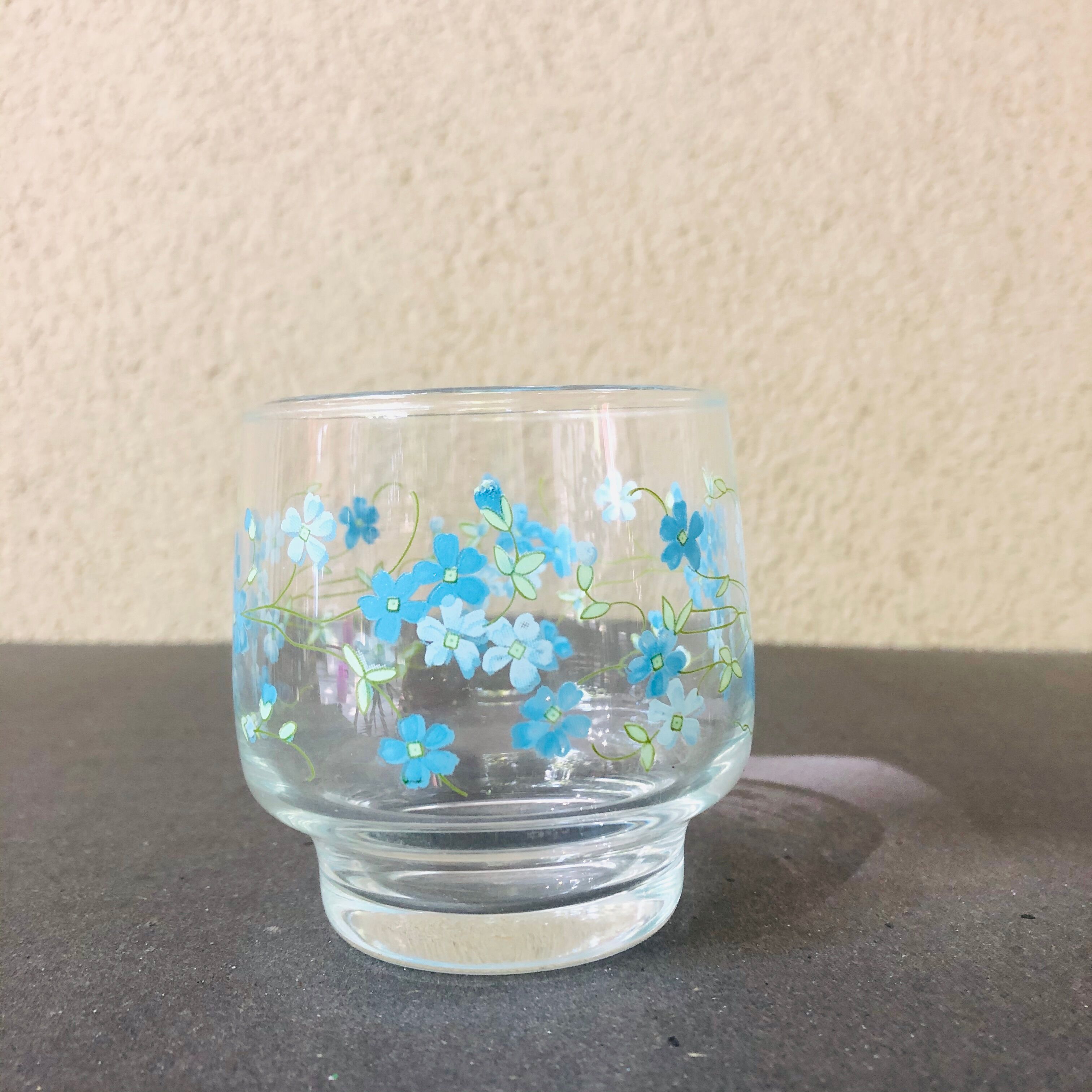 Myosotis glasses, set of 4