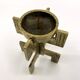 Brutalist candlestick • Austria • Brass • 1970