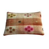 Housse de coussin vintage turque faite à la main, 30 x 50 cm