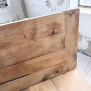 Solid oak farmhouse table with extensions (190-280cm) 1950