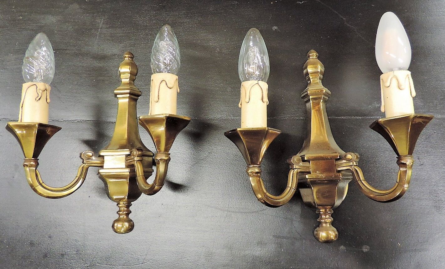 Pair of wall lamps 1970