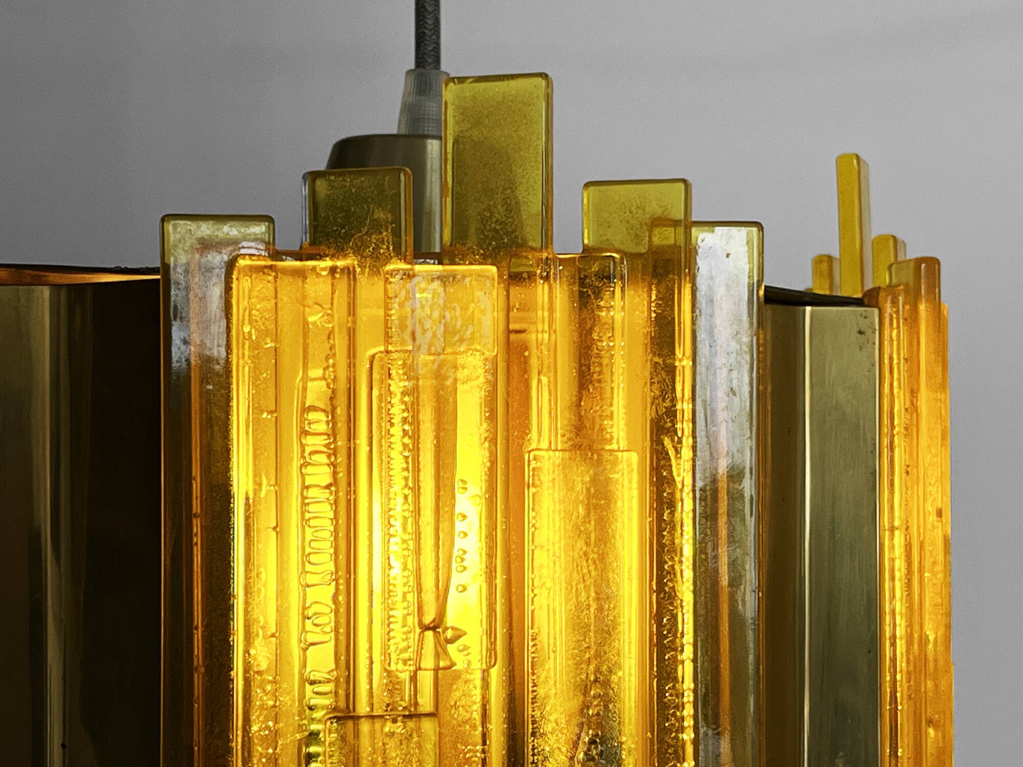 Pendant light by Claus Bolby for CEBO Industri. Denmark 1960s