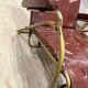Fauteuil relax inclinable lama en cuir marron et structure tubulaire – italie – années 1960/1970