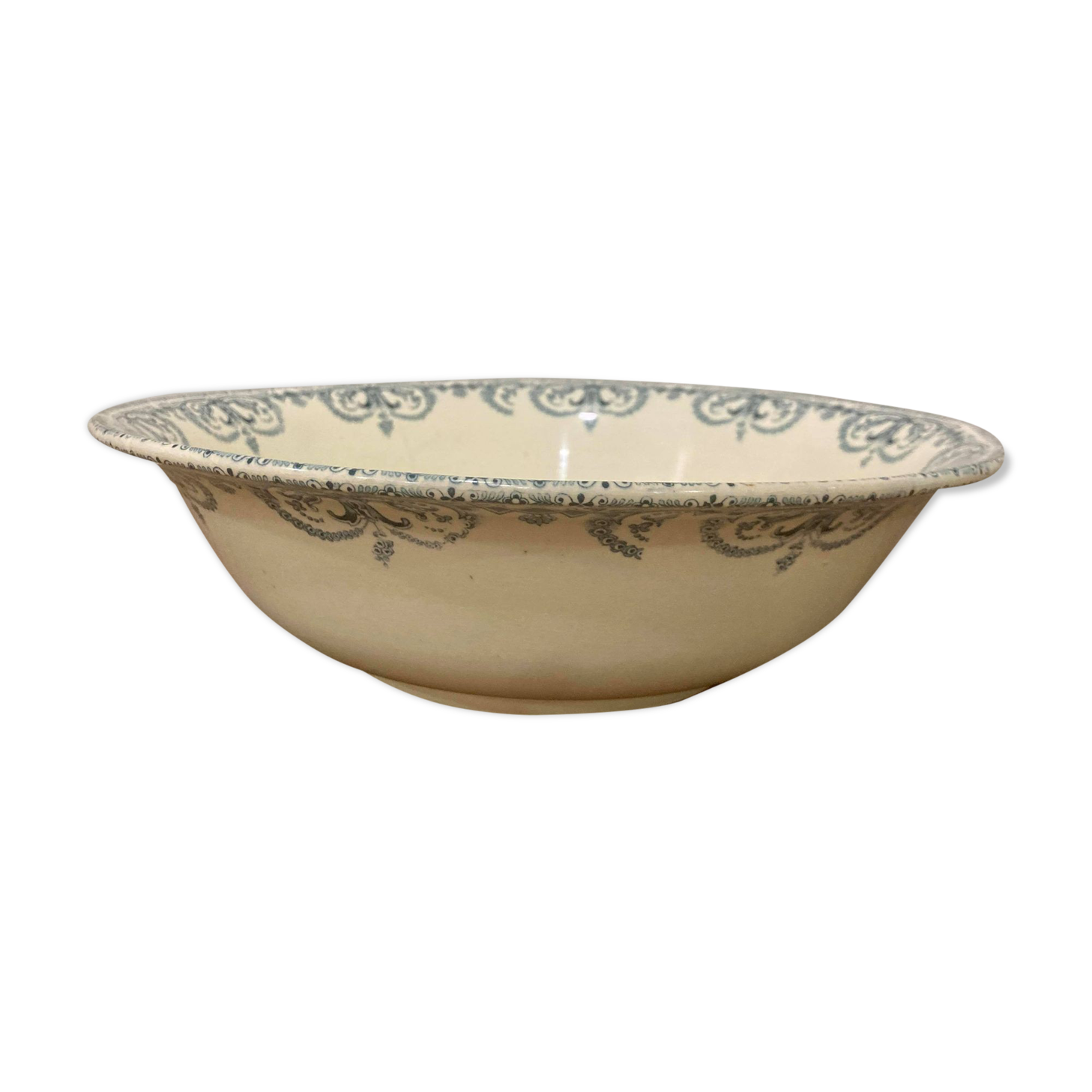 Iron earth bowl with caïffa planter model garland