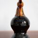 Brown Mid-Century Decanter Carafe Rooster