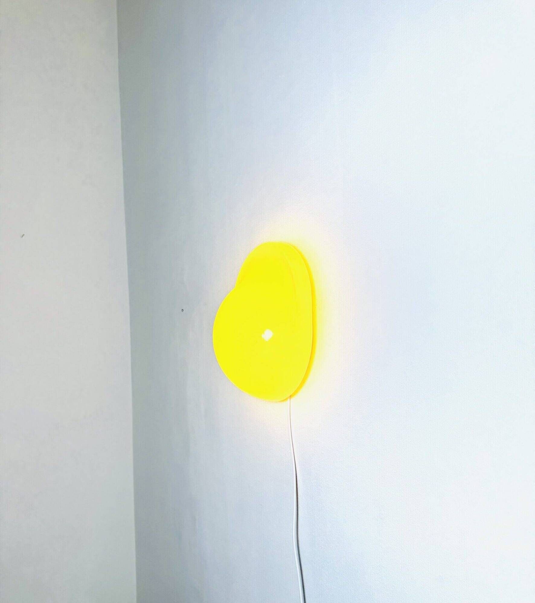 Tortue Opaline Glass Wall Lamp By Rodolfo Bonetto For Candle, Italy, 1970S