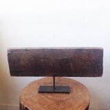 Art Deco Sculpture 1930 Abstract Wood Horizontal