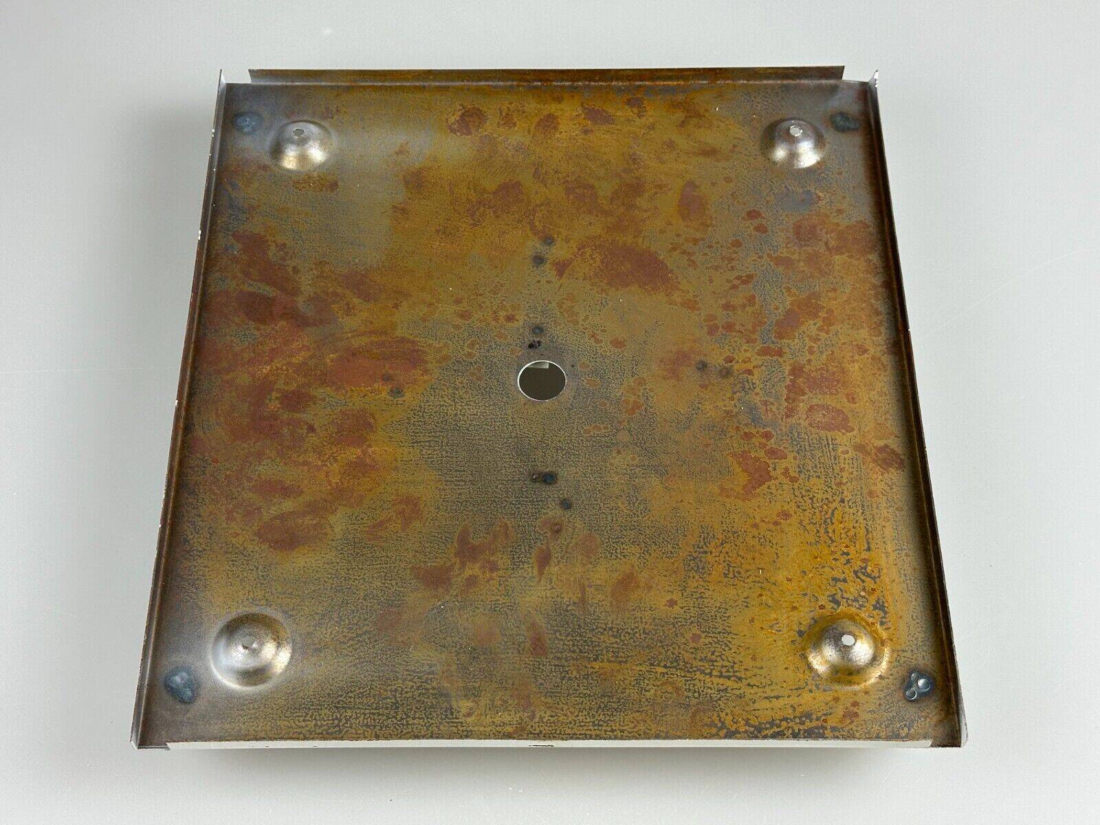 60s 70s ice glass flush mount ceiling lamp by Kaiser Leuchten Germany