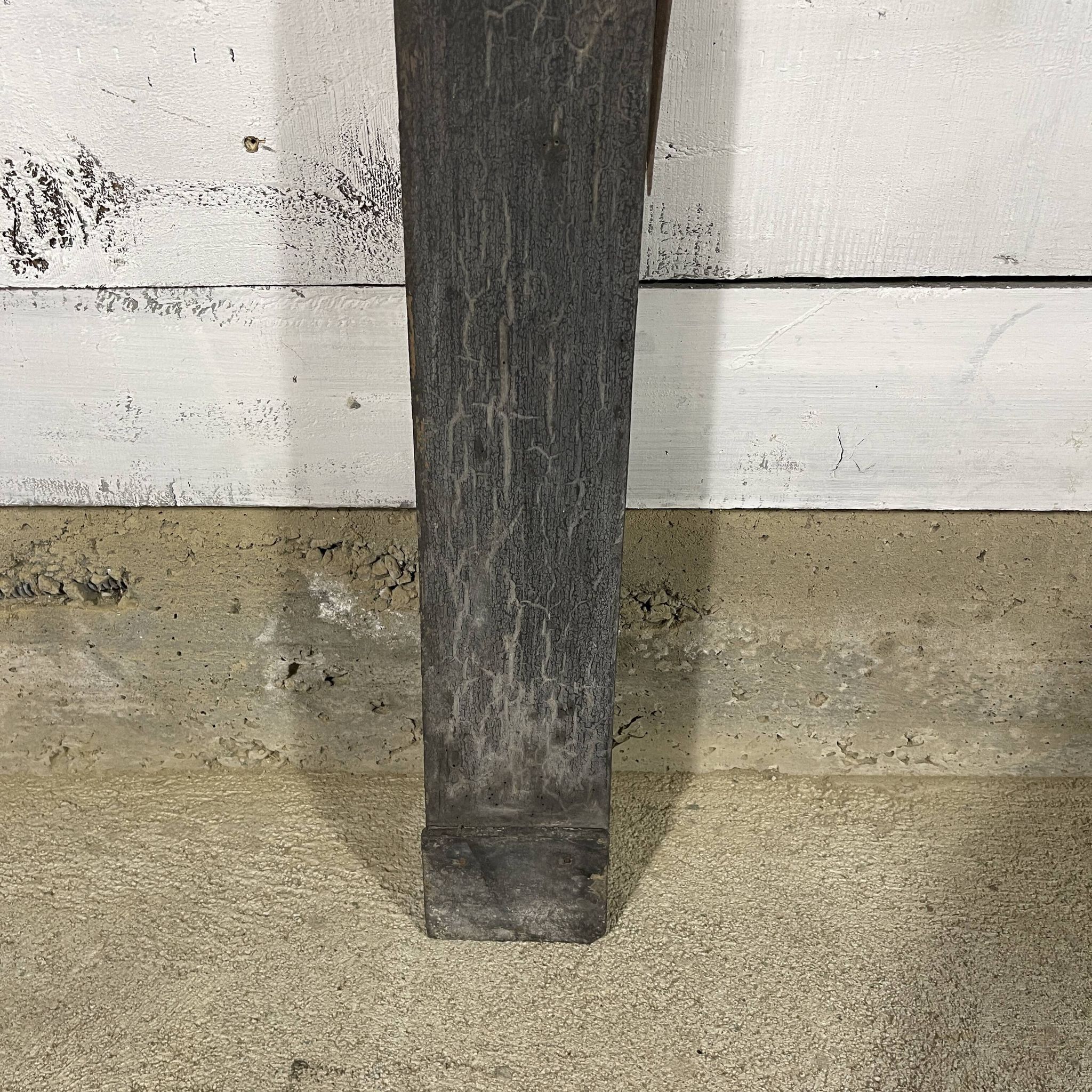 Encadrement cheminée en bois