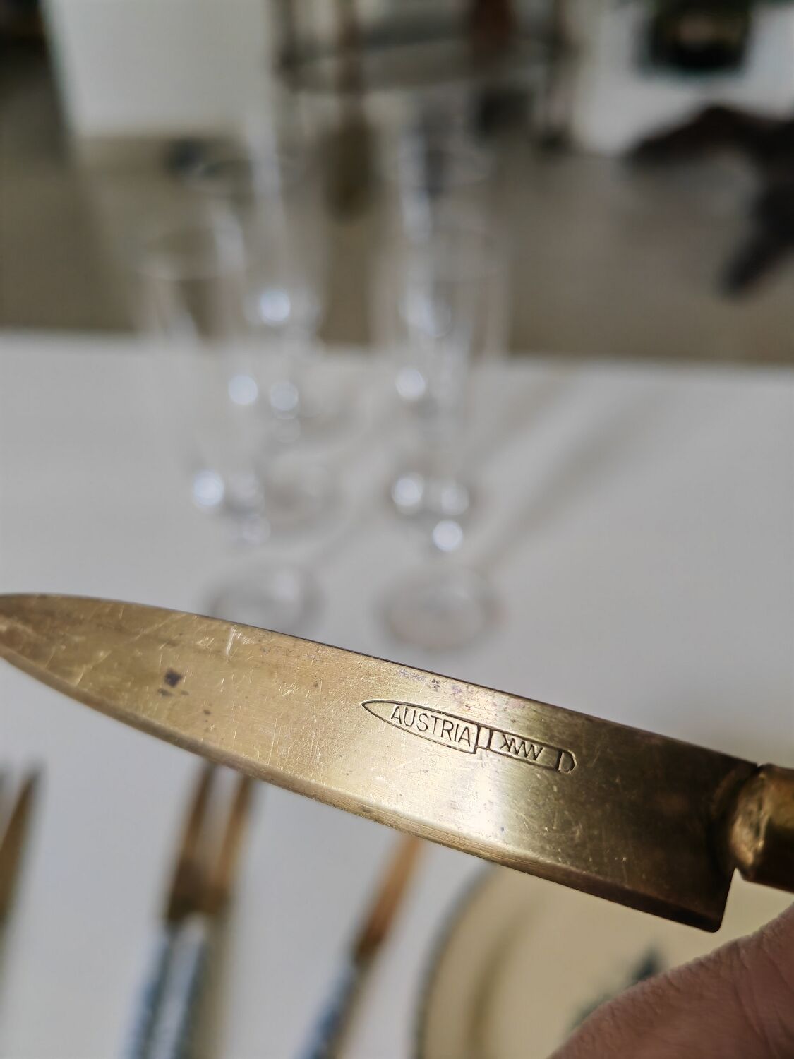 Antique fruit knives