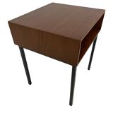 Vintage Pastoe bedside table side table 1960s teak veneer
