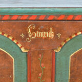 German Wedding Chest From 1820