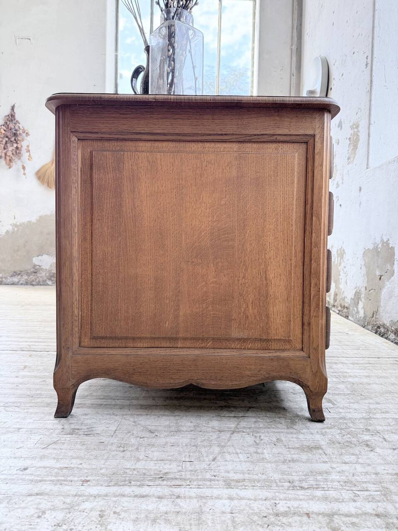 Oak desk or counter 1960