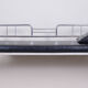 Fully Restored Bauhaus Black Leather Tubular Chrome Sofa by Robert Slezák, 1930s