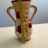 Lunéville ceramic vase