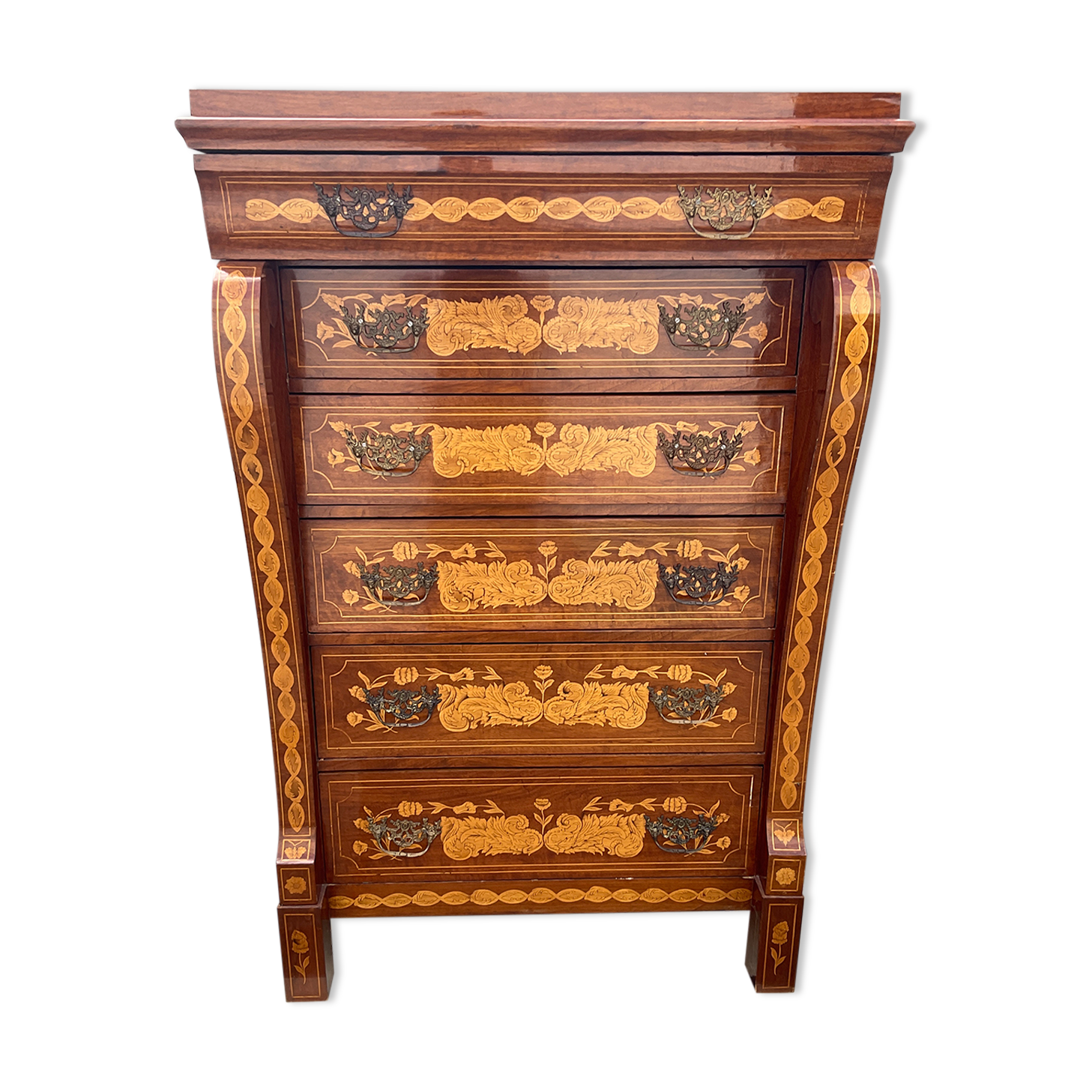Commode marquèteries hollandaise