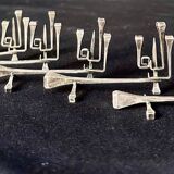 Six Brutalist Knife Holders