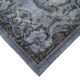 Tapis fait à la main antique turc des années 1970 154 cm x 264 cm tapis gris