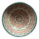 large salad bowl or empty pocket in enameled ceramic and signed Robert Picault, Vallauris 1950