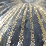 Glass suspension amber/vintage glass