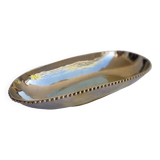 Studded silver metal basket