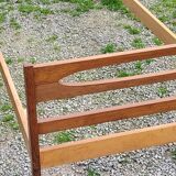 Vintage 50s oak daybed