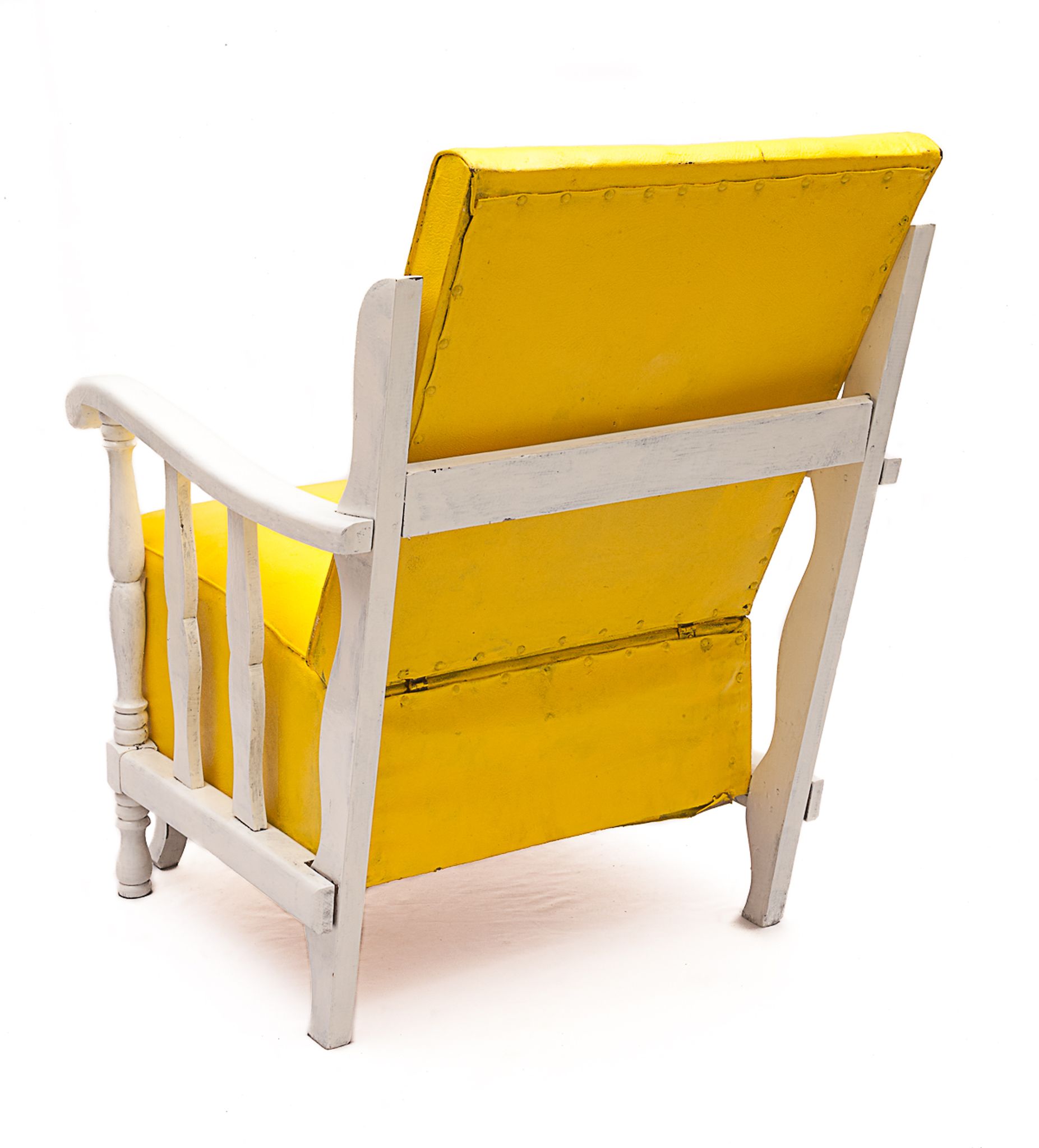 Fauteuil vintage en cuir, 1950