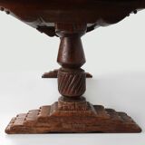 Table de navire espagnole primitive du XVIe siècle en chêne massif avec une belle patine