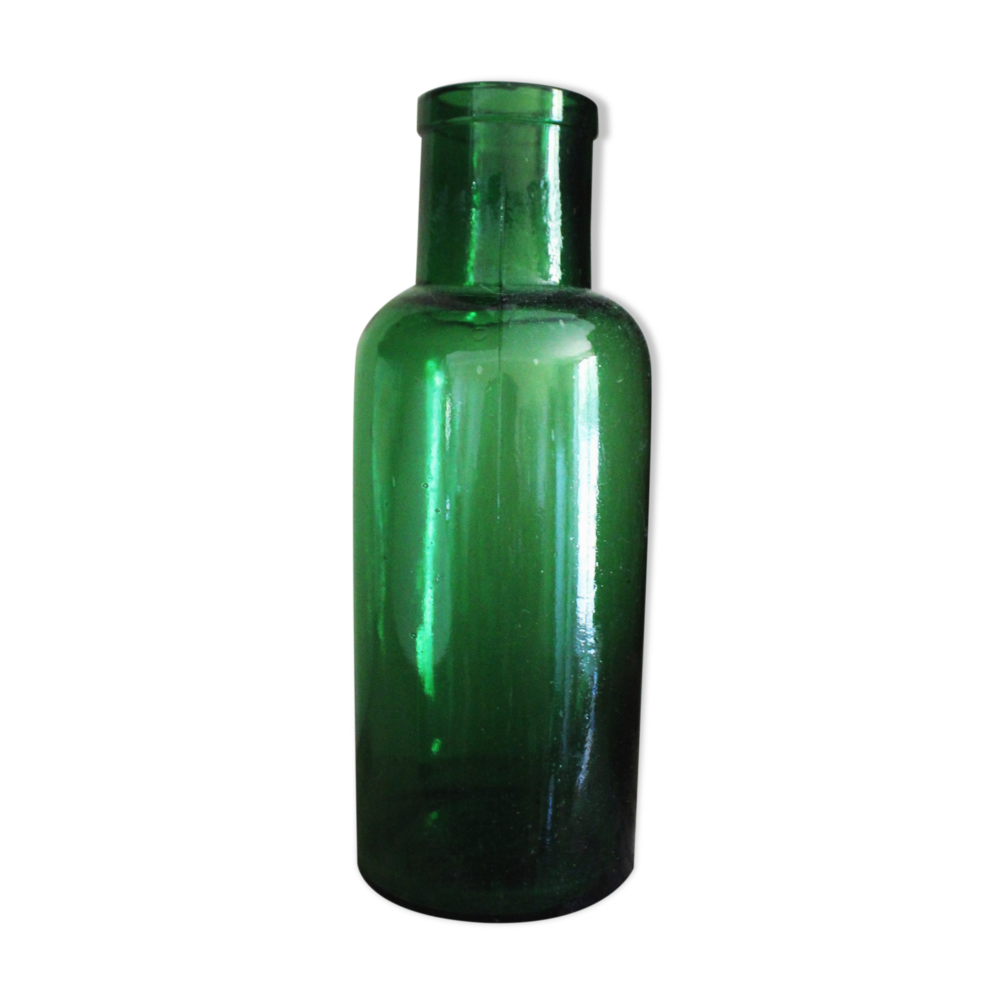Bottle glass green