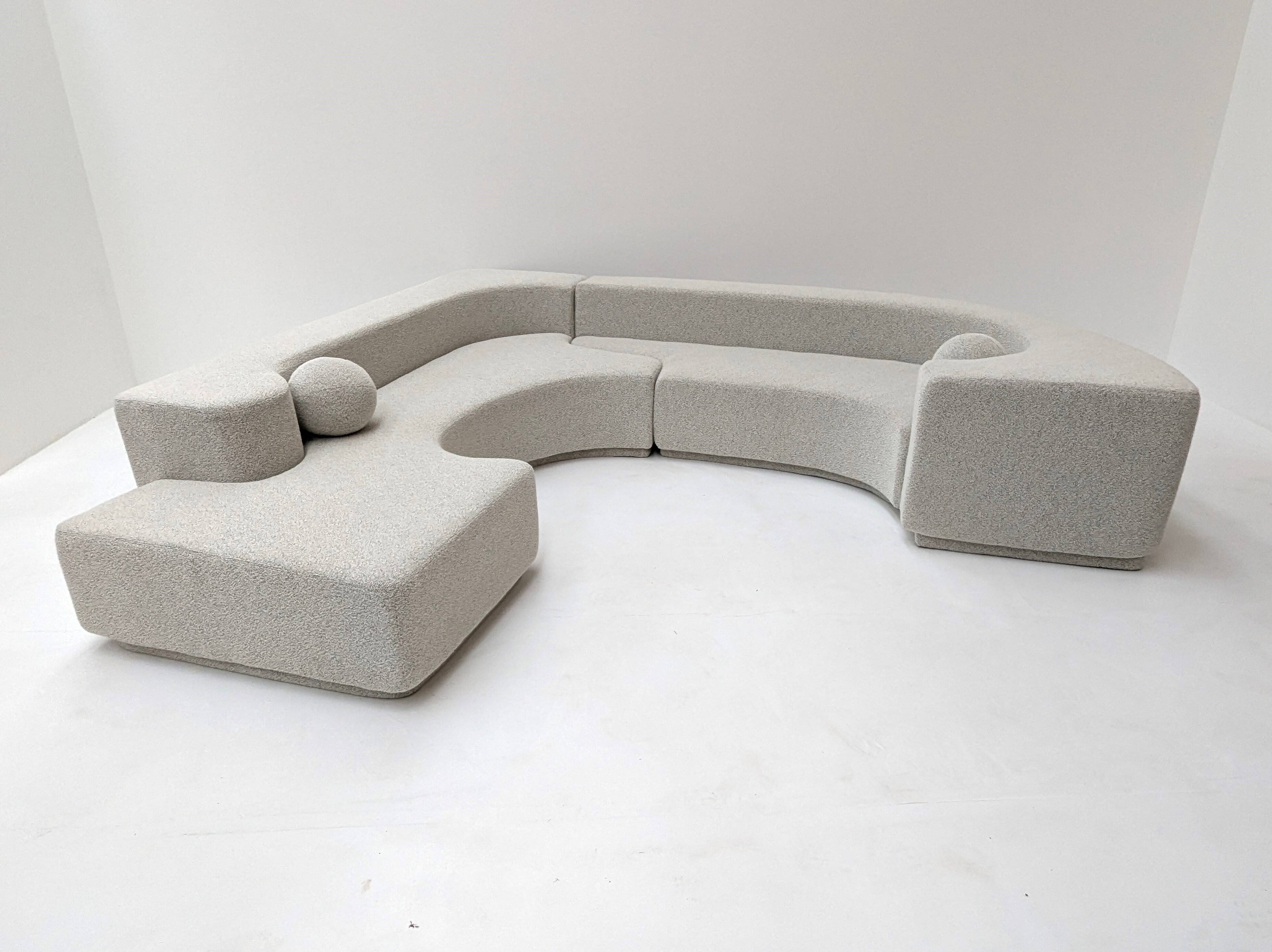 Lara sofa by Pamio, Massari and Toso for Stilwood, Italy, 1968