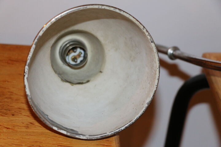 Chrome lamp circa 1930