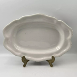 Oval flat Moustiers XVIIIth