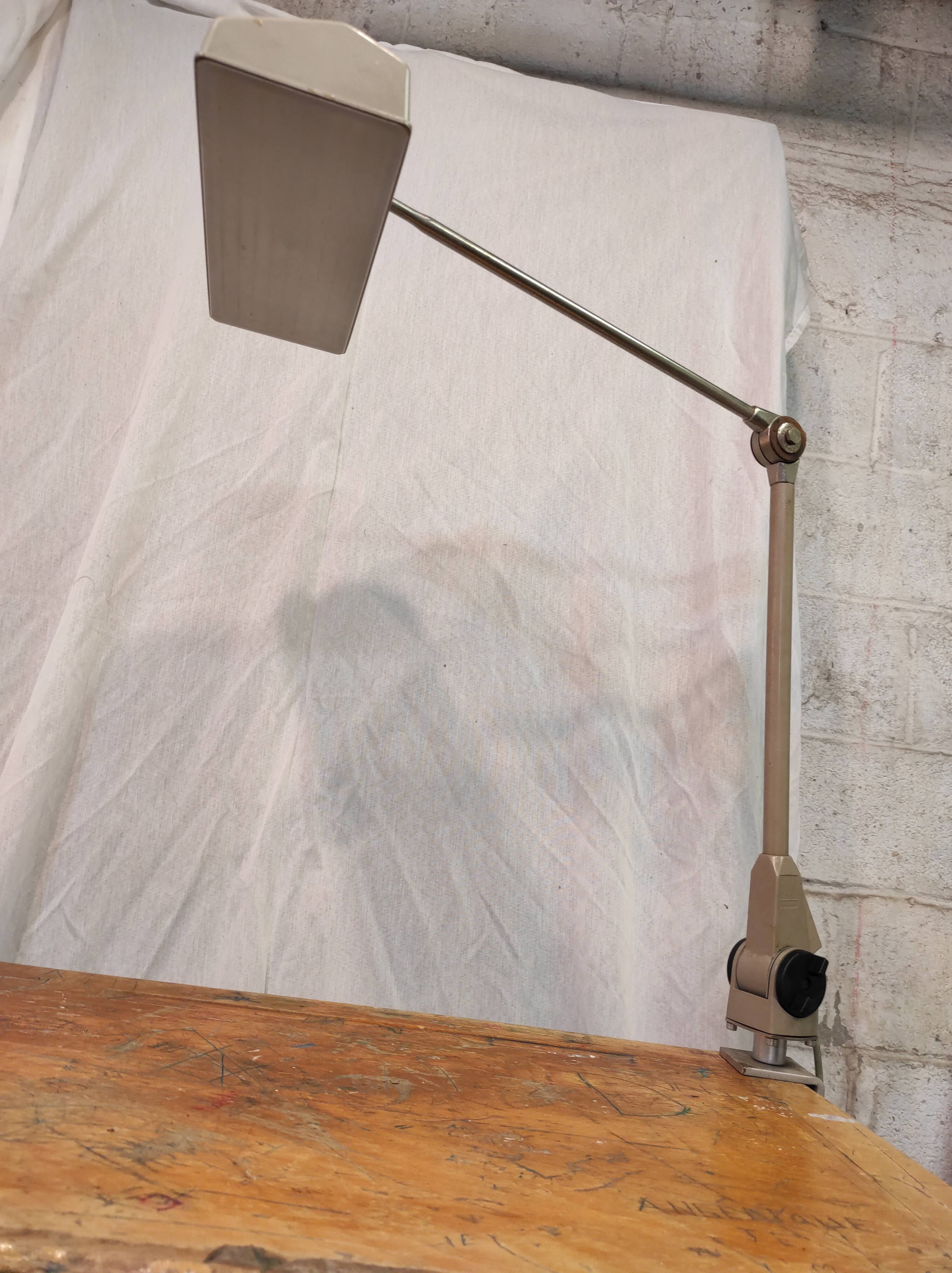 Architect's lamp by Wolfgang Tümpel for Waldmann Leuchten, 1970s