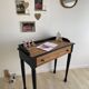black desk